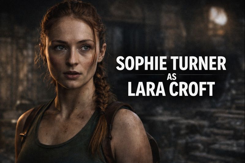 Sophie Turner Debuts as Lara Croft in Prime Video’s ‘Tomb Raider’ Reboot Sophie Turner as Lara Croft