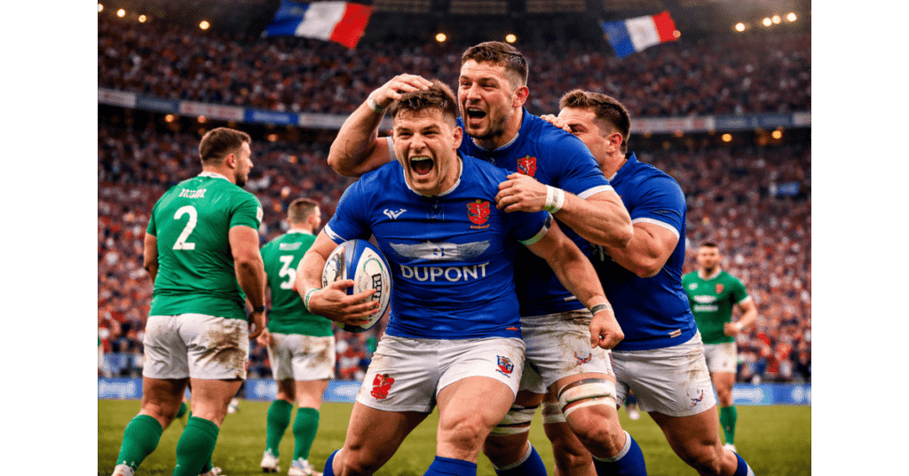 french won over ireland in six nation